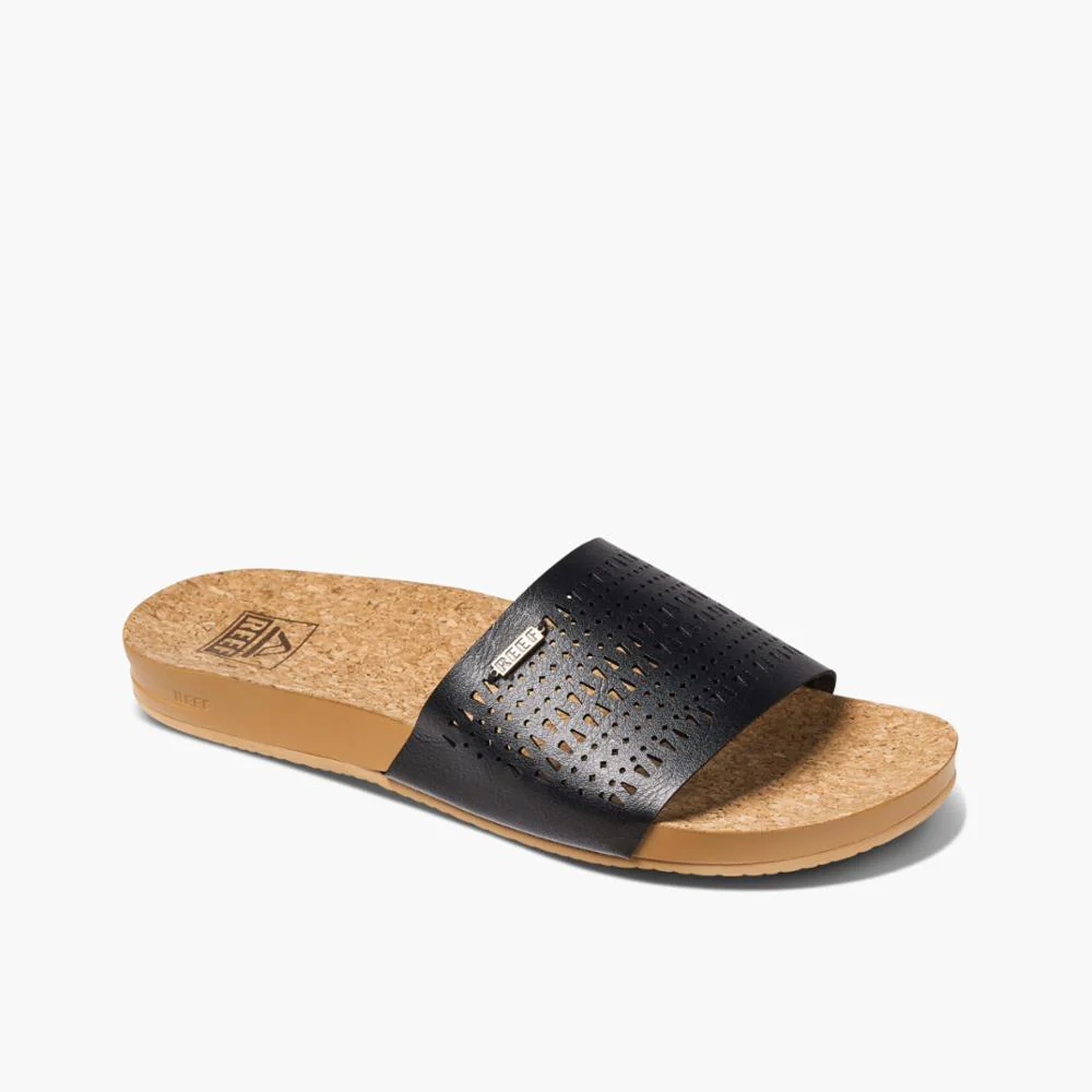 Reef Women CUSHION SCOUT PERF BLACK/TAN