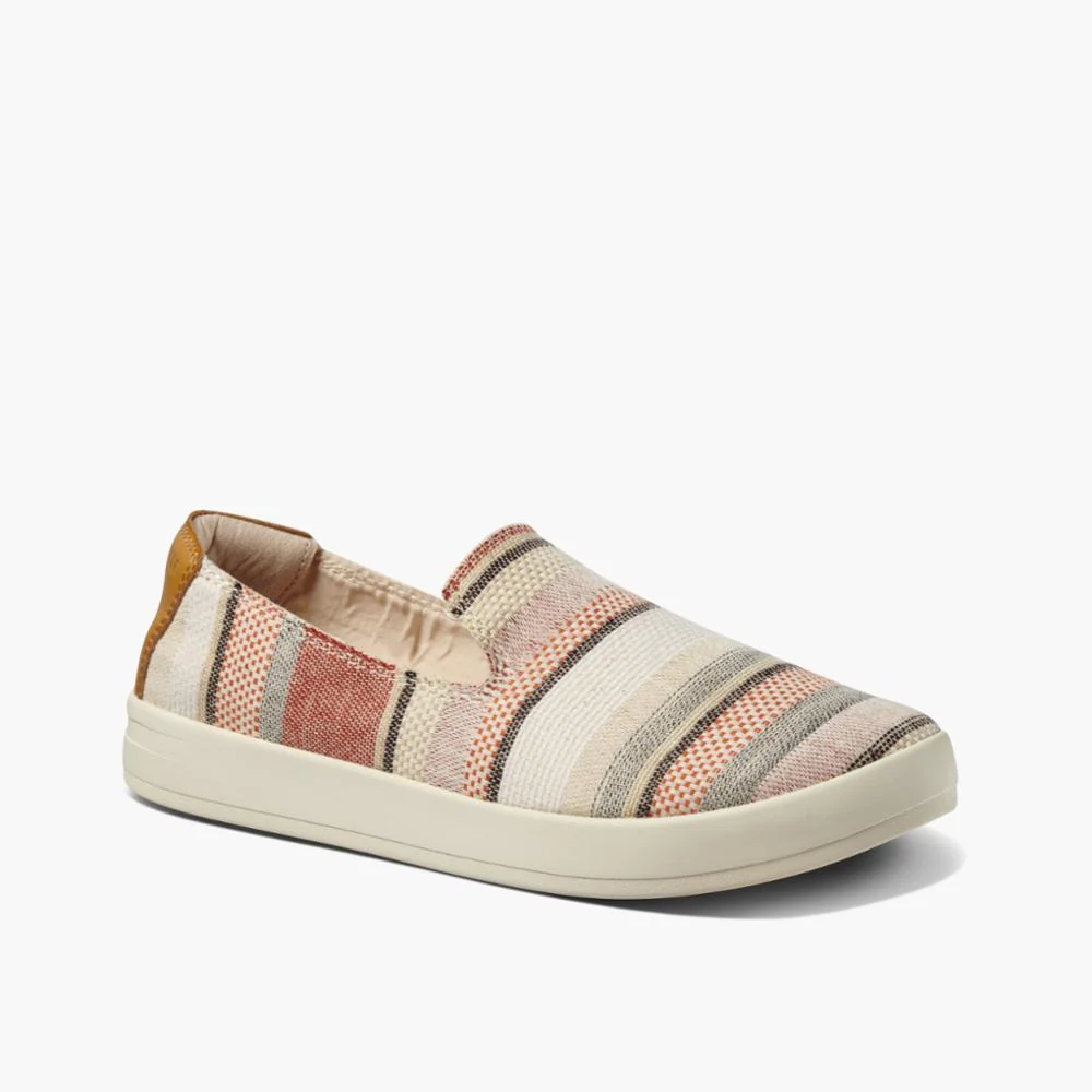 Reef Women CUSHION SUNRISE TX RED STRIPES
