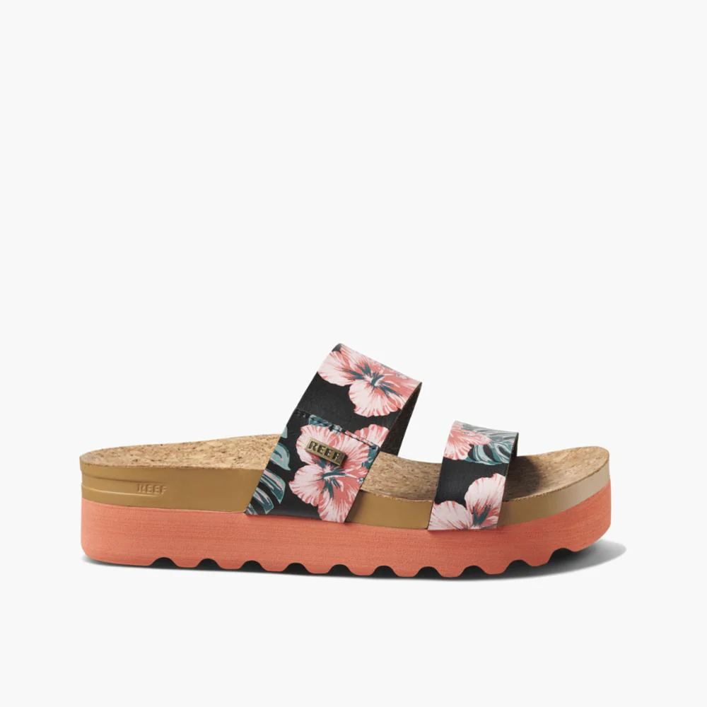Reef Women CUSHION VISTA HI CORAL HIBISCUS - Image 2