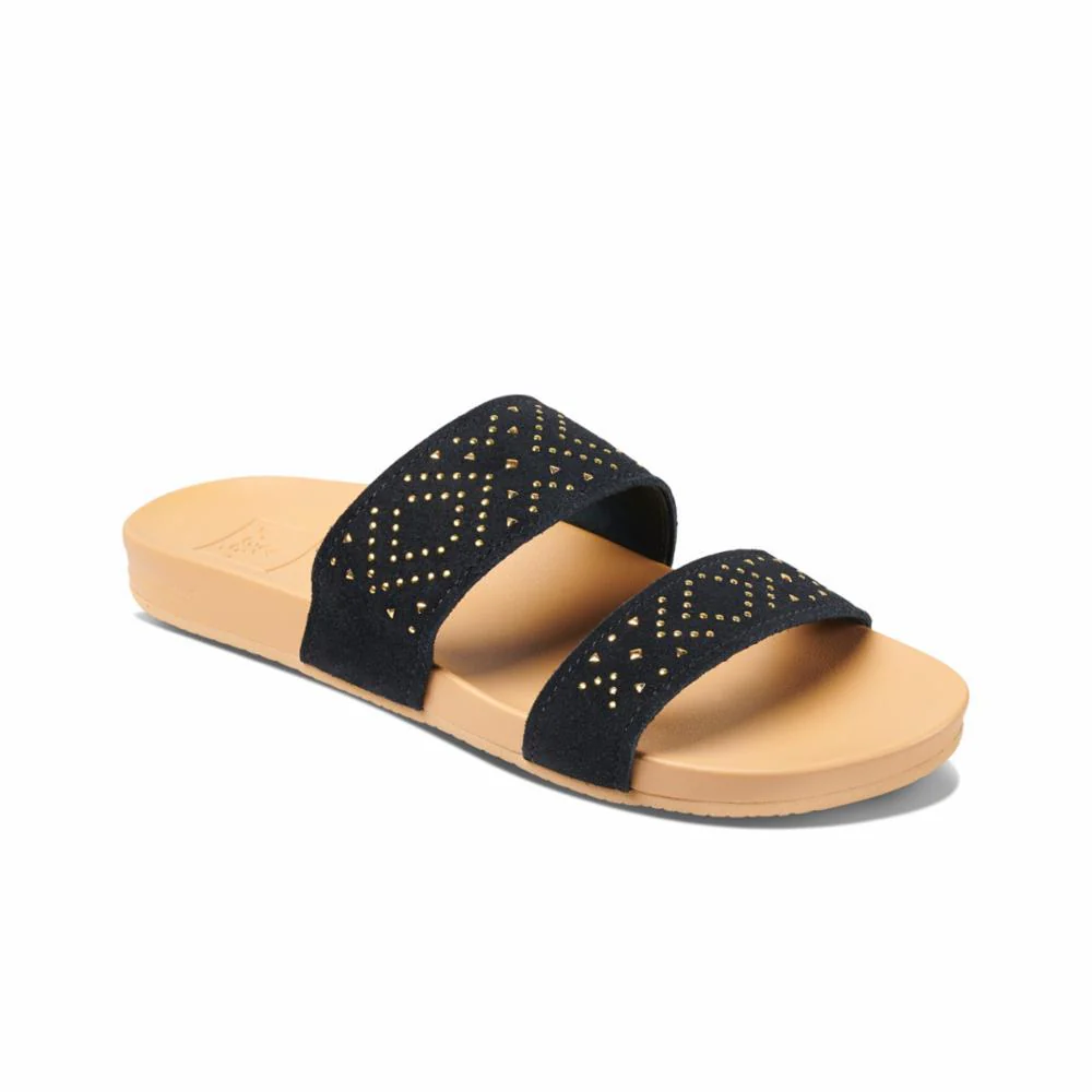 Reef Women CUSHION VISTA STUD BLACK