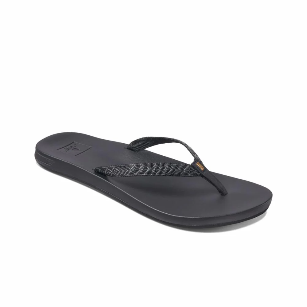 Reef Women CUSHION WOVEN BLACK