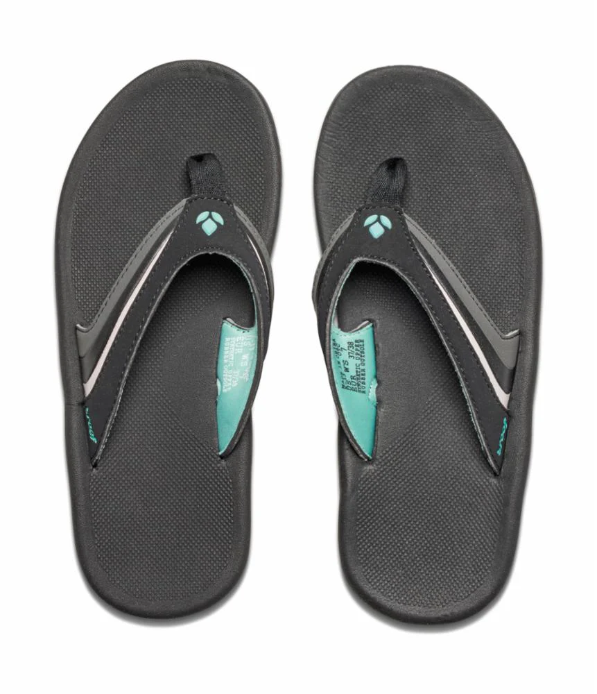 Reef Women GIRLS SLAP 3 BLACK/BLACK/AQU - Image 3
