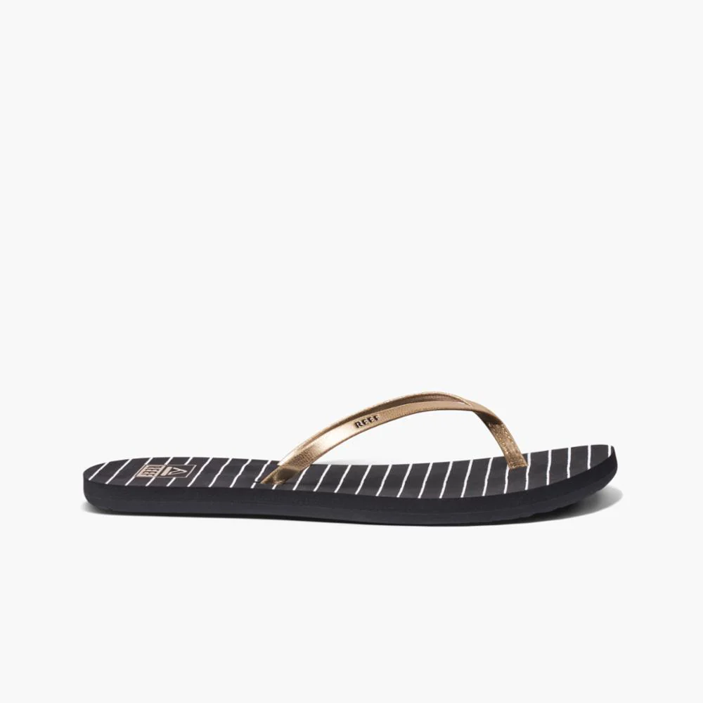 Reef Women REEF BLISS-FULL BLACK/WHITE STRIPE - Image 2