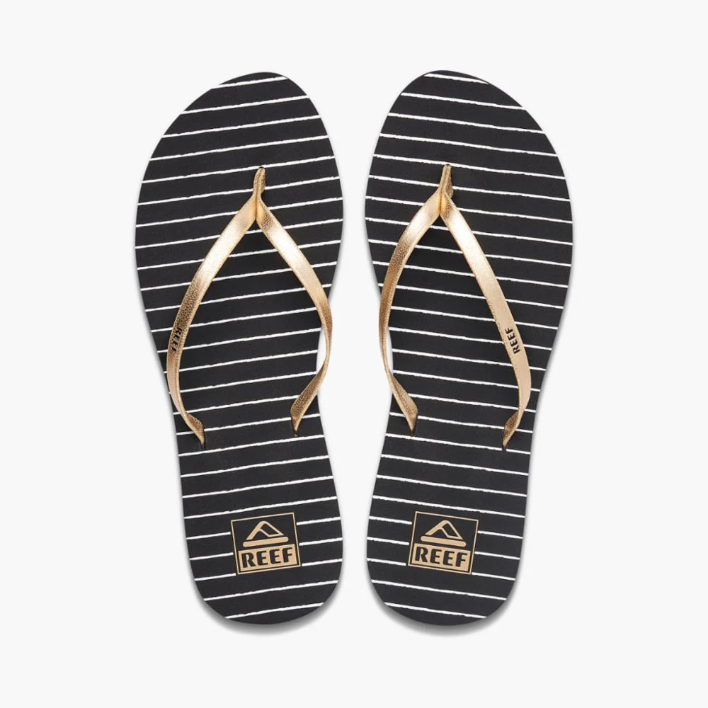 Reef Women REEF BLISS-FULL BLACK/WHITE STRIPE - Image 3