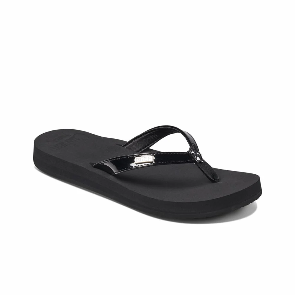 Reef Women REEF CUSHION LUNA BLACK PATENT