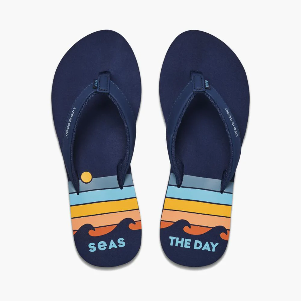 Reef Women REEF CUSHION SANDAL - LIFE IS GOOD SEAS THE DAY - Image 3