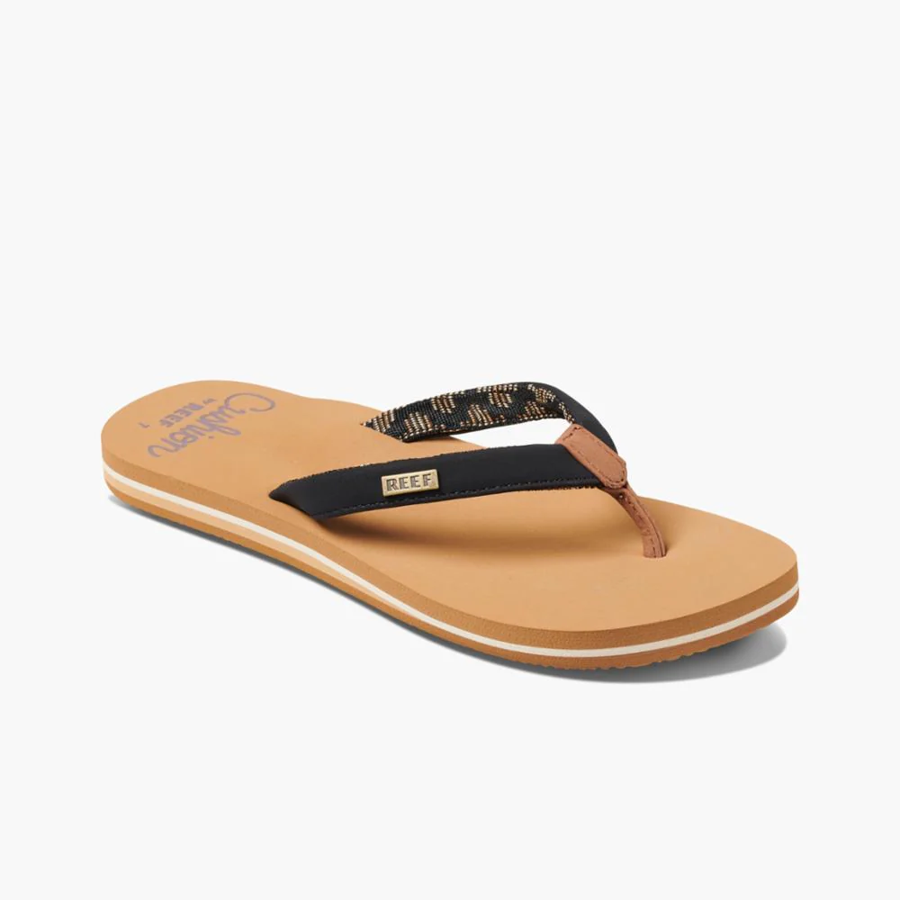 Reef Women REEF CUSHION SANDS BLACK/TAN