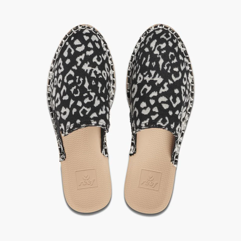 Reef Women REEF ESCAPE MULE TX BLACK/LEOPARD - Image 3