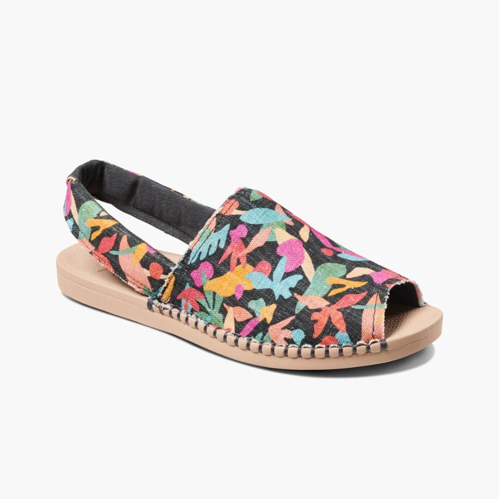 Reef Women REEF ESCAPE SLING PRINTS BLK/TROPICOLOR