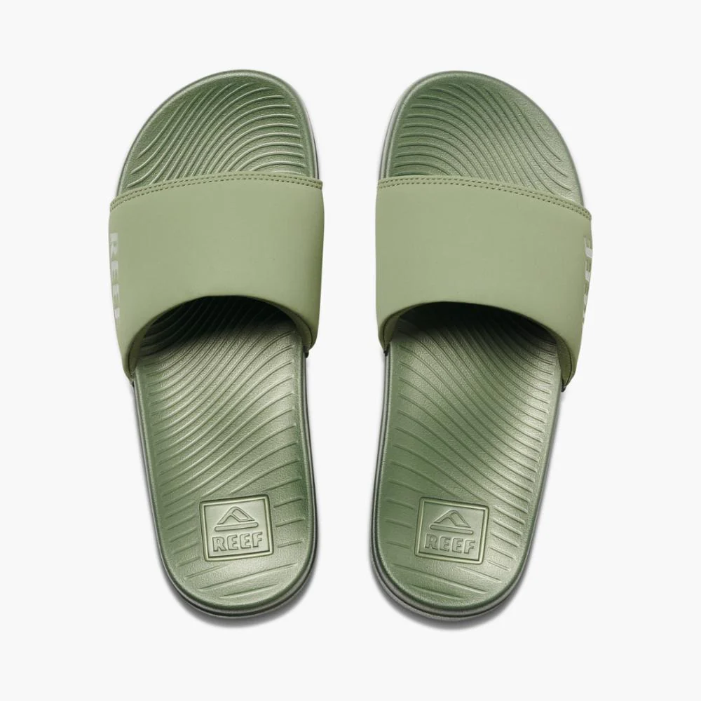 Reef Women REEF ONE SLIDE OLIVE - Image 3
