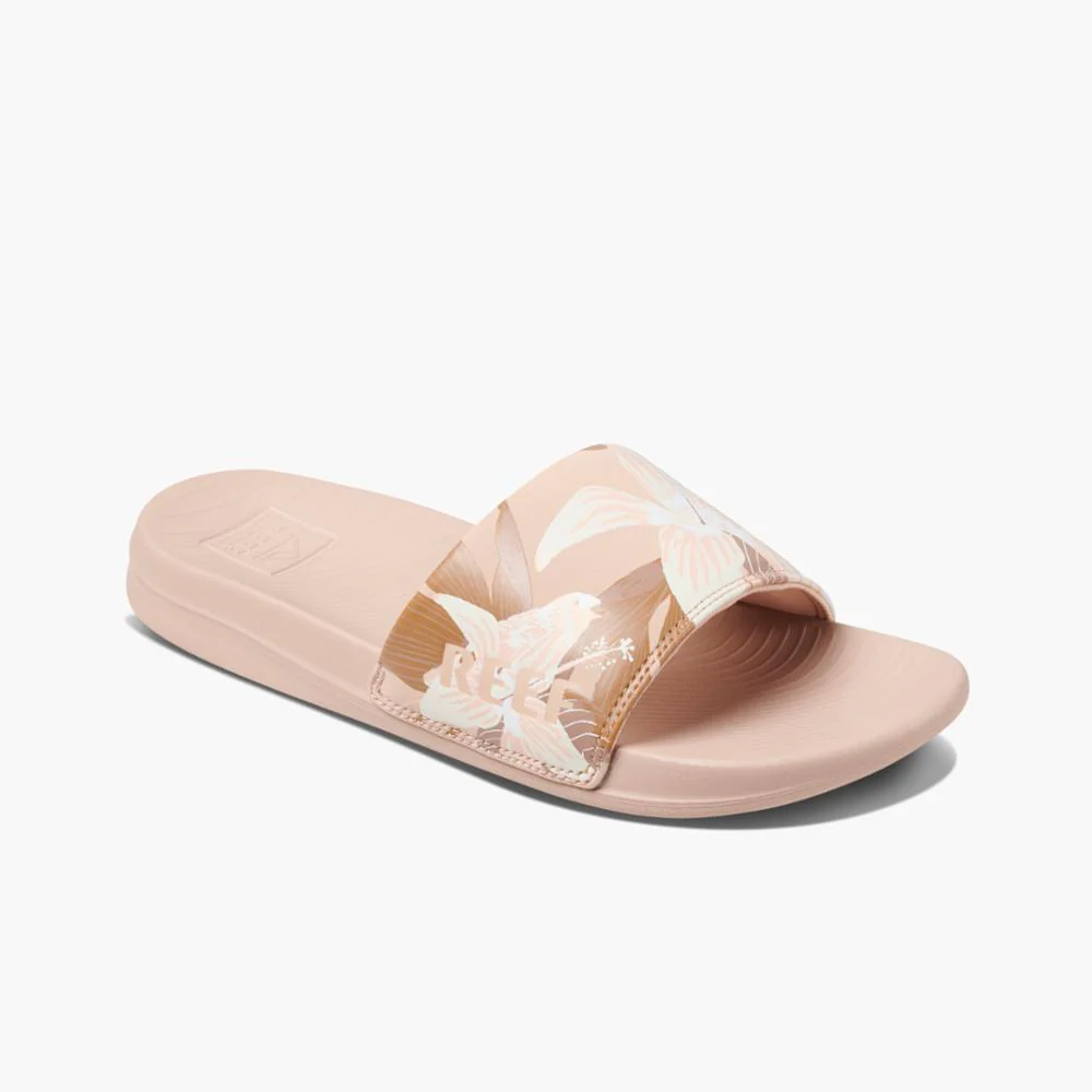 Reef Women REEF ONE SLIDE SAND HIBISCUS
