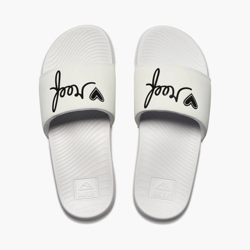 Reef Women REEF ONE SLIDE WHITE/BLACK - Image 3