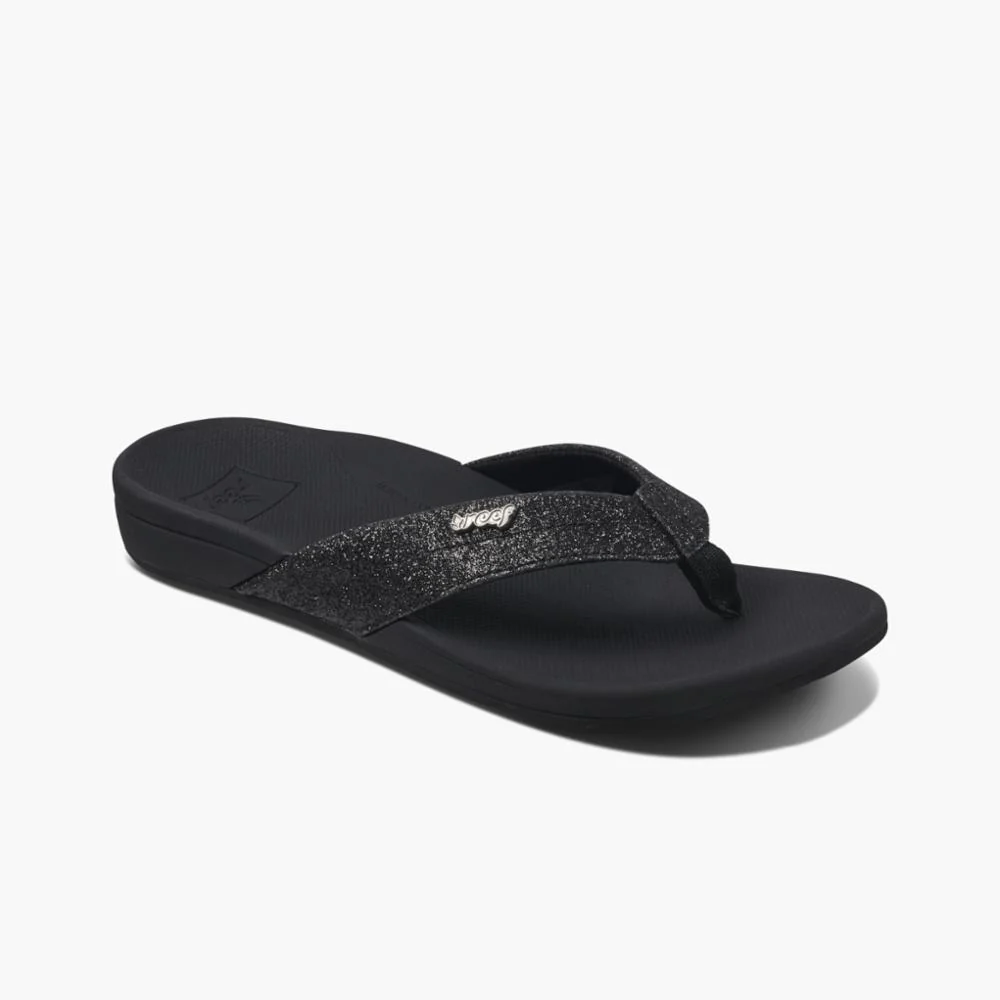 Reef Women REEF ORTHO-SPRING BLACK/BLACK GLITTER