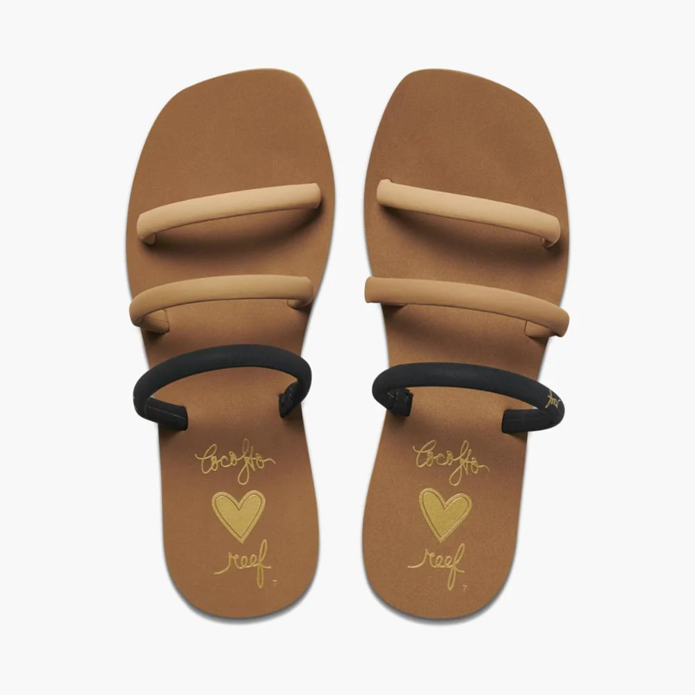 Reef Women REEF SEADAZE BLACK/TAN - Image 3