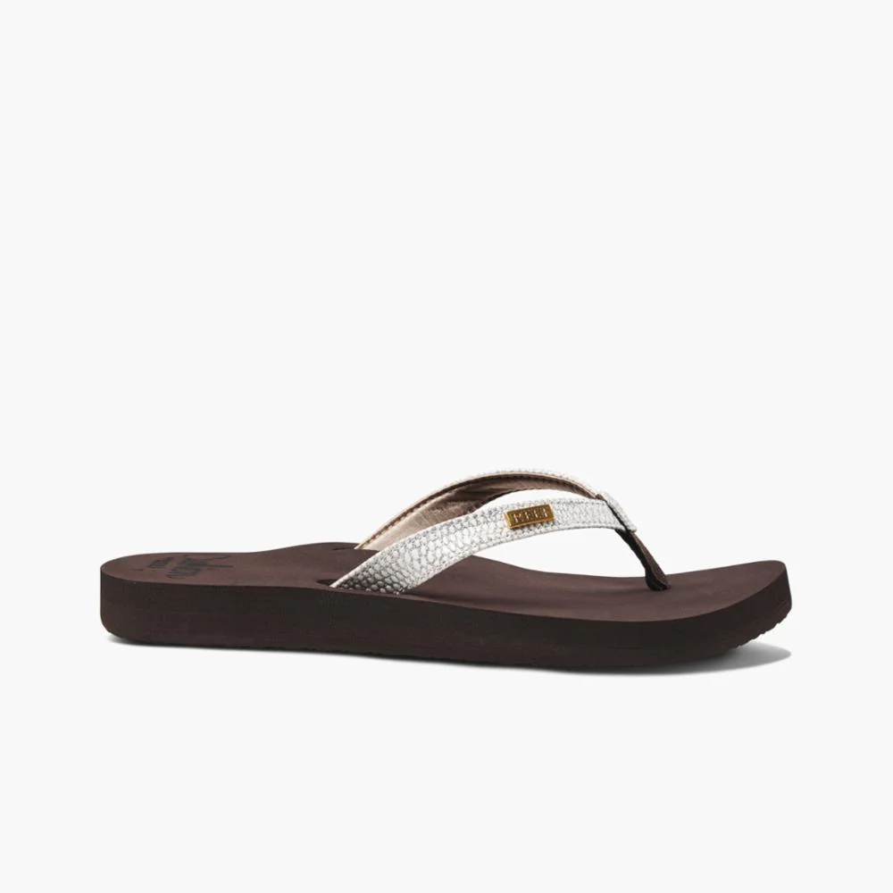 Reef Women REEF STAR CUSHION SASSY BROWN/WHITE - Image 2