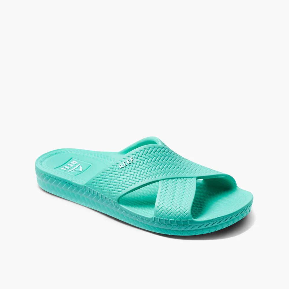 Reef Women WATER X SLIDE NEON TEAL