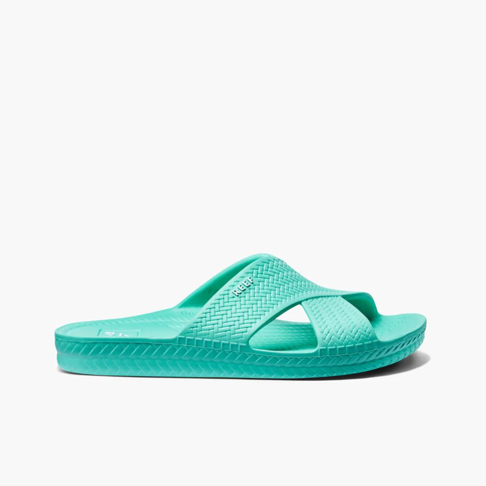Reef Women WATER X SLIDE NEON TEAL - Image 2